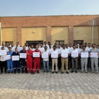 تداوم تجمع کارگران تازه‌استخدام پالایشگاه هفتم پارس جنوبی